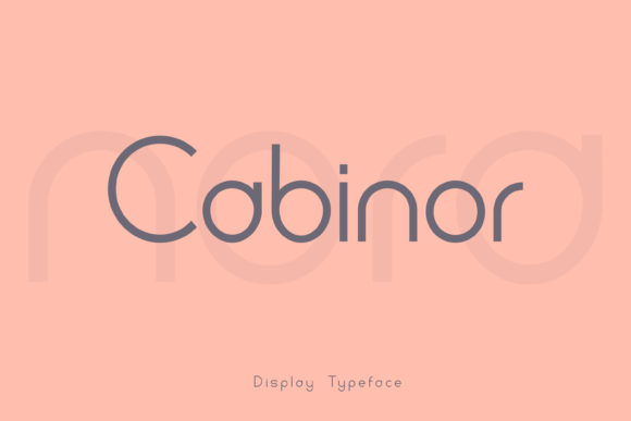 Cabinor: A Modern, Simple Font That Works for Everyone