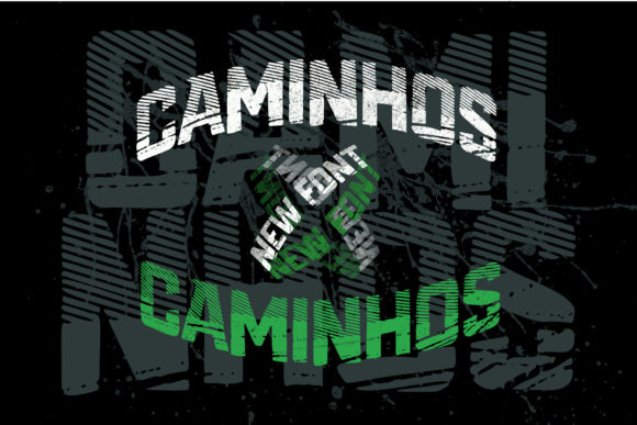 Caminhos: Strategic Typography for Bold Brand Positioning