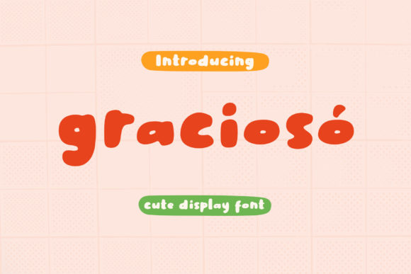Gracioso Font: A Playful and Whimsical Addition to Your Design Toolkit