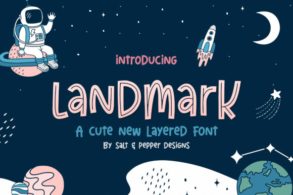 Landmark Trio: Integrating a Playful Display Font into Professional Design Workflows