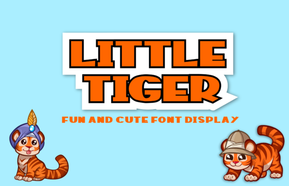 Little Tiger: The Cool, Thick Lettered Display Font