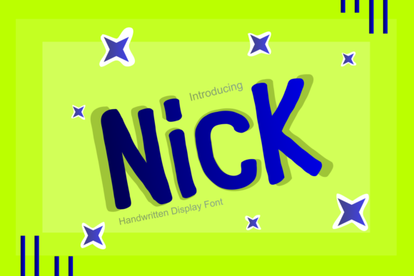 Nick: A Versatile Display Font for Modern Designers