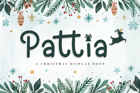Pattia Font Evaluation: A Festive Display Option for Holiday Design