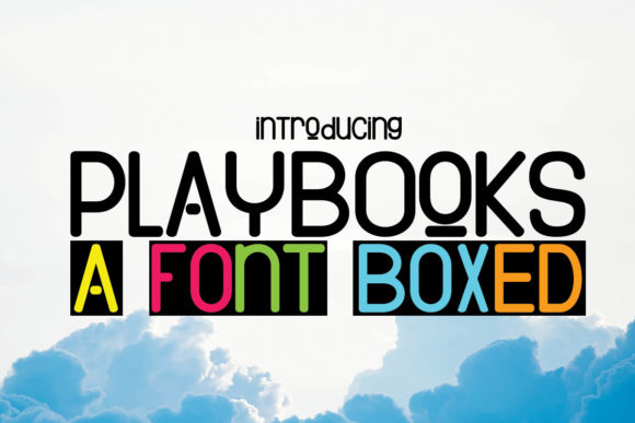 PlayBooks: A Display Font That Elevates Strategic Creativity and Communication