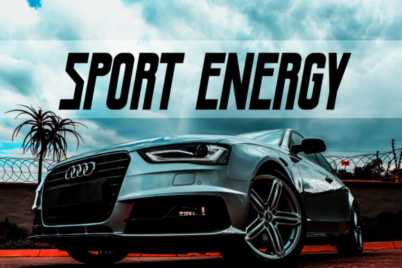 Sport Energy: A Bold Display Font for Impactful Design